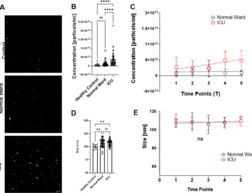 Circulating endothelial extracellular vesicle signatures correspond with ICU requirement